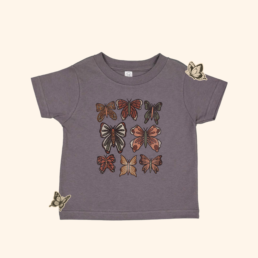 Vintage Butterfly Toddler Shirt