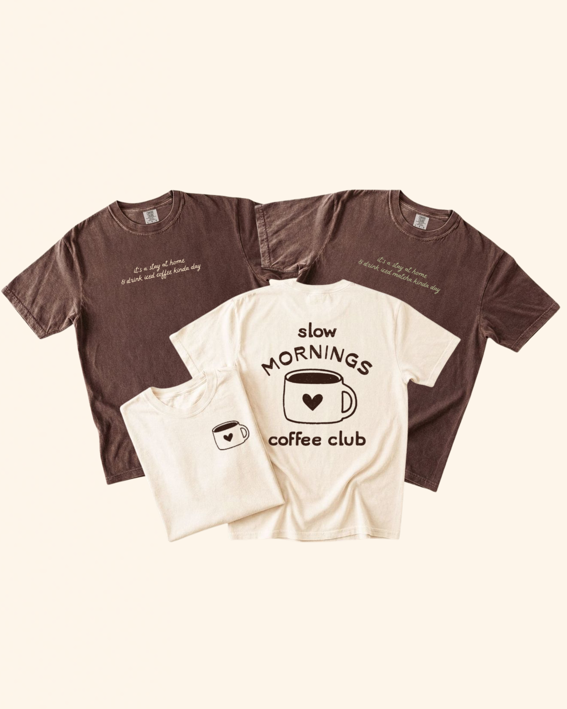Slow Mornings Coffee Club Shirt