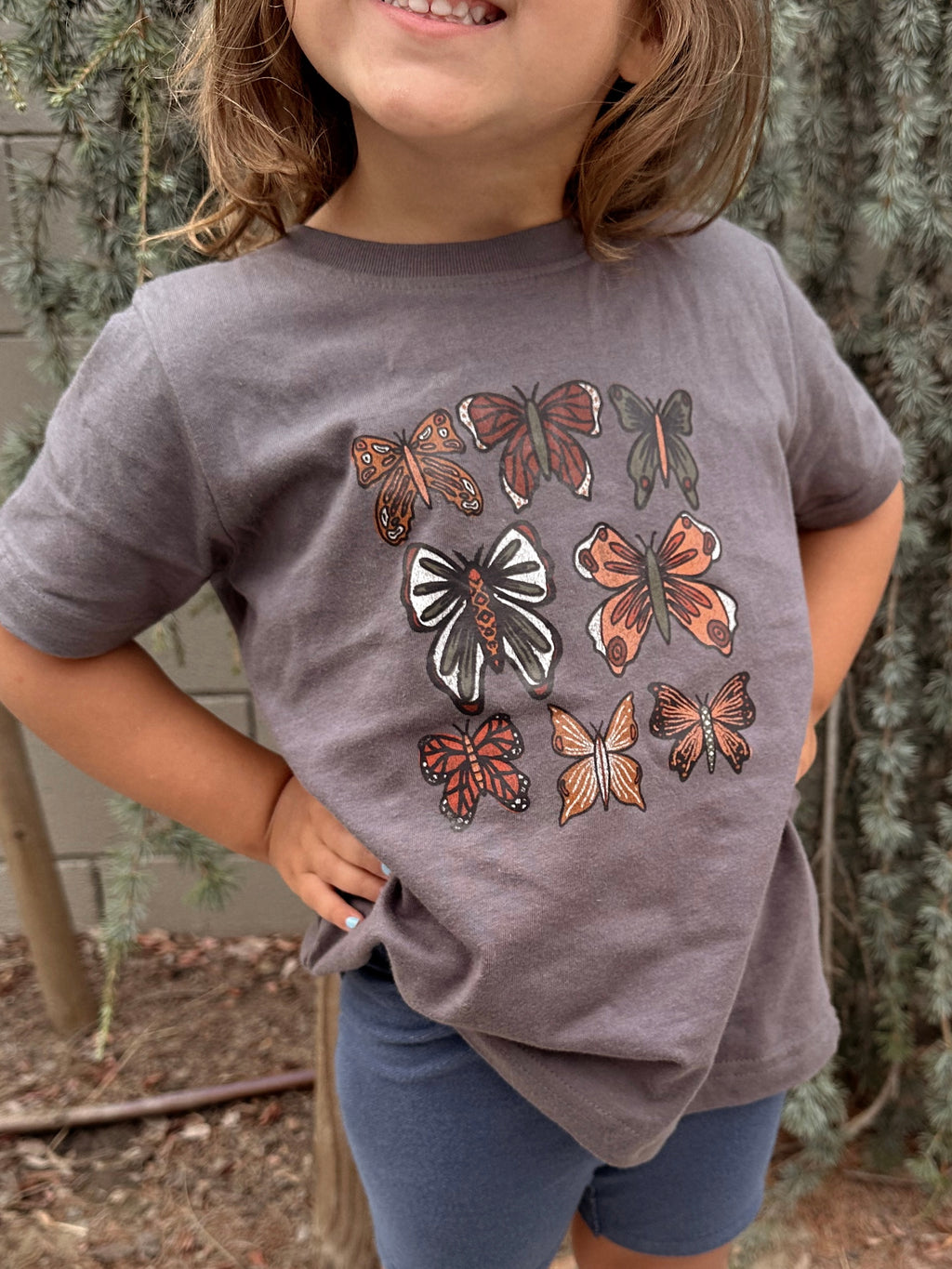 Vintage Butterfly Toddler Shirt