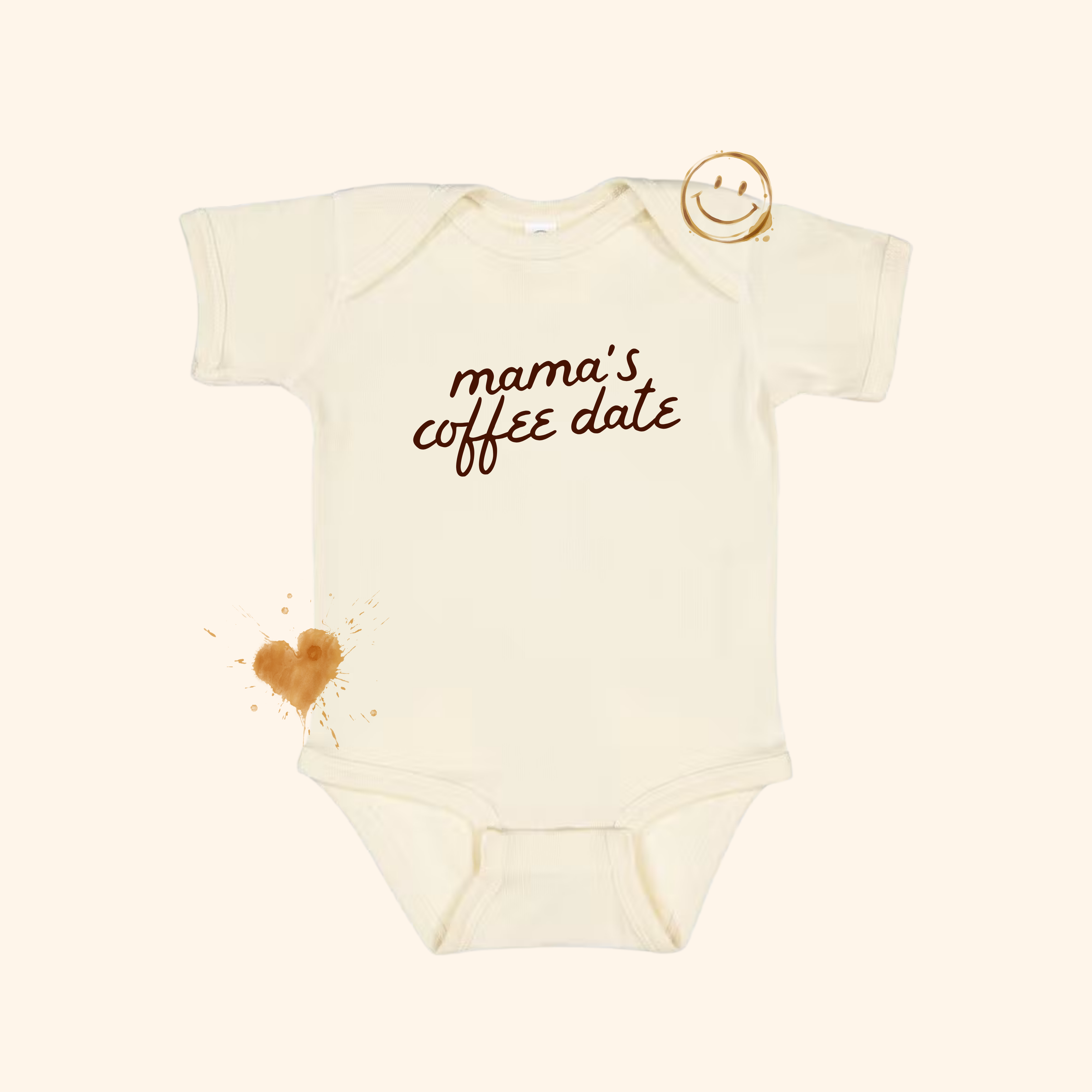 Mama’s Coffee Date Baby Bodysuit